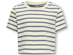 Kids ONLY birch/vintage indigo stribet top